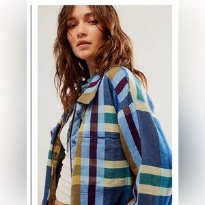 We The Free So Long Summer Plaid Top